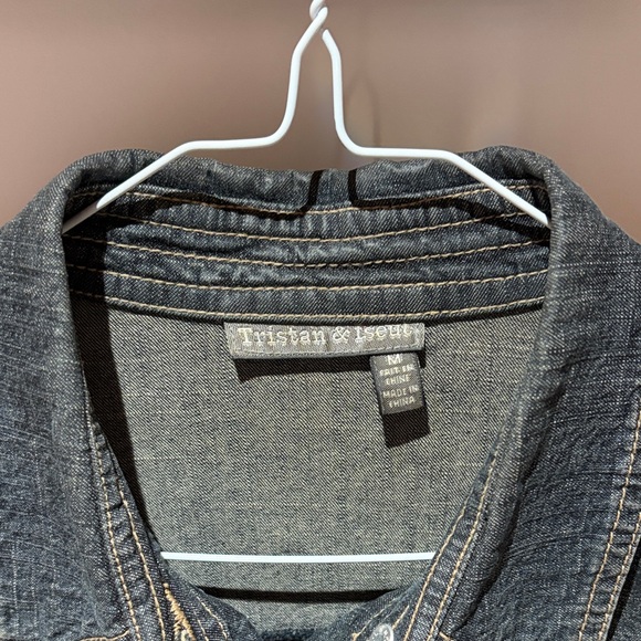 Dark Wash Denim Jacket - Unbranded - Picture 3 of 3